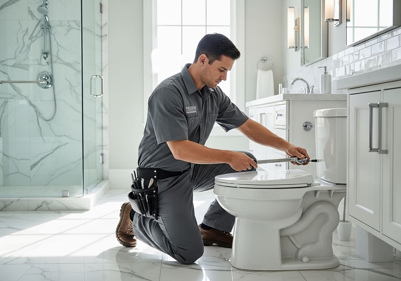 Toilet Repair & Installation in Tioga