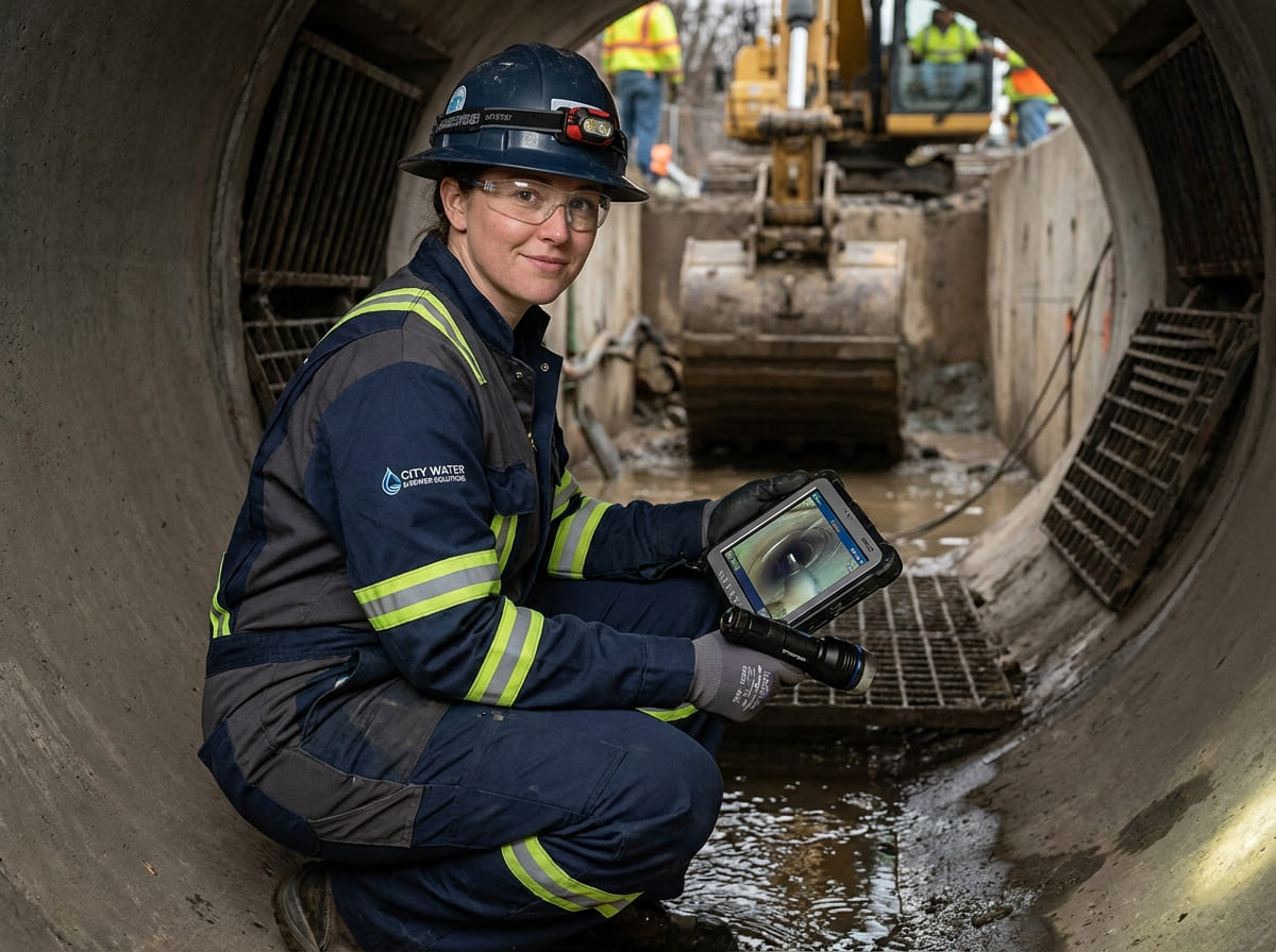 Sewer Line Inspection & Replacement in Tioga